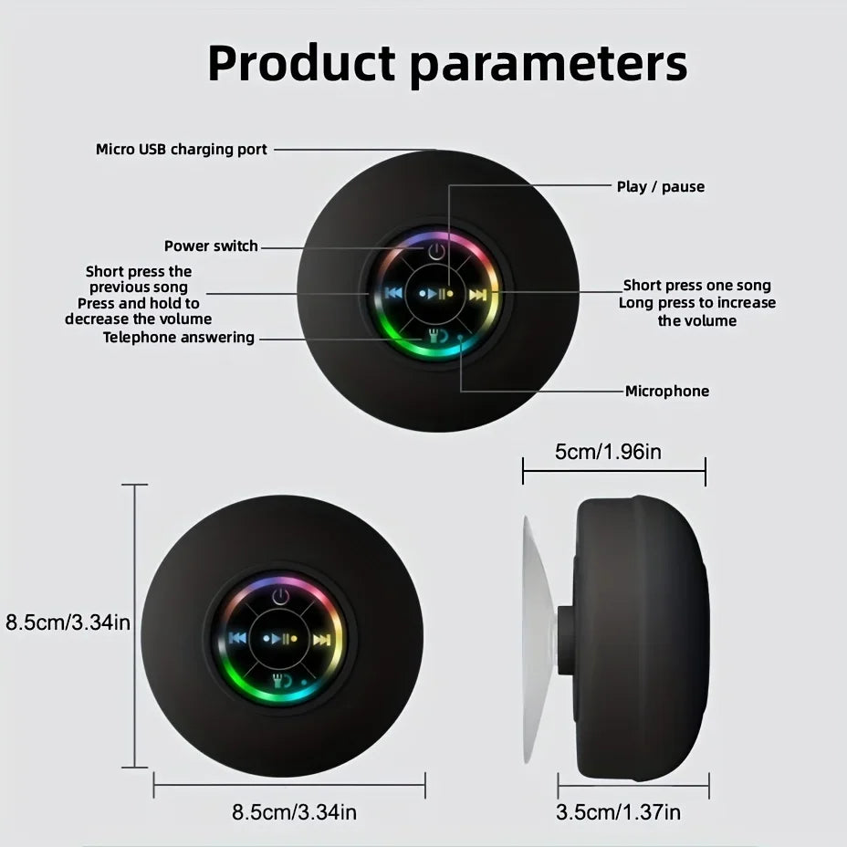 Enceinte bluetooth étanche